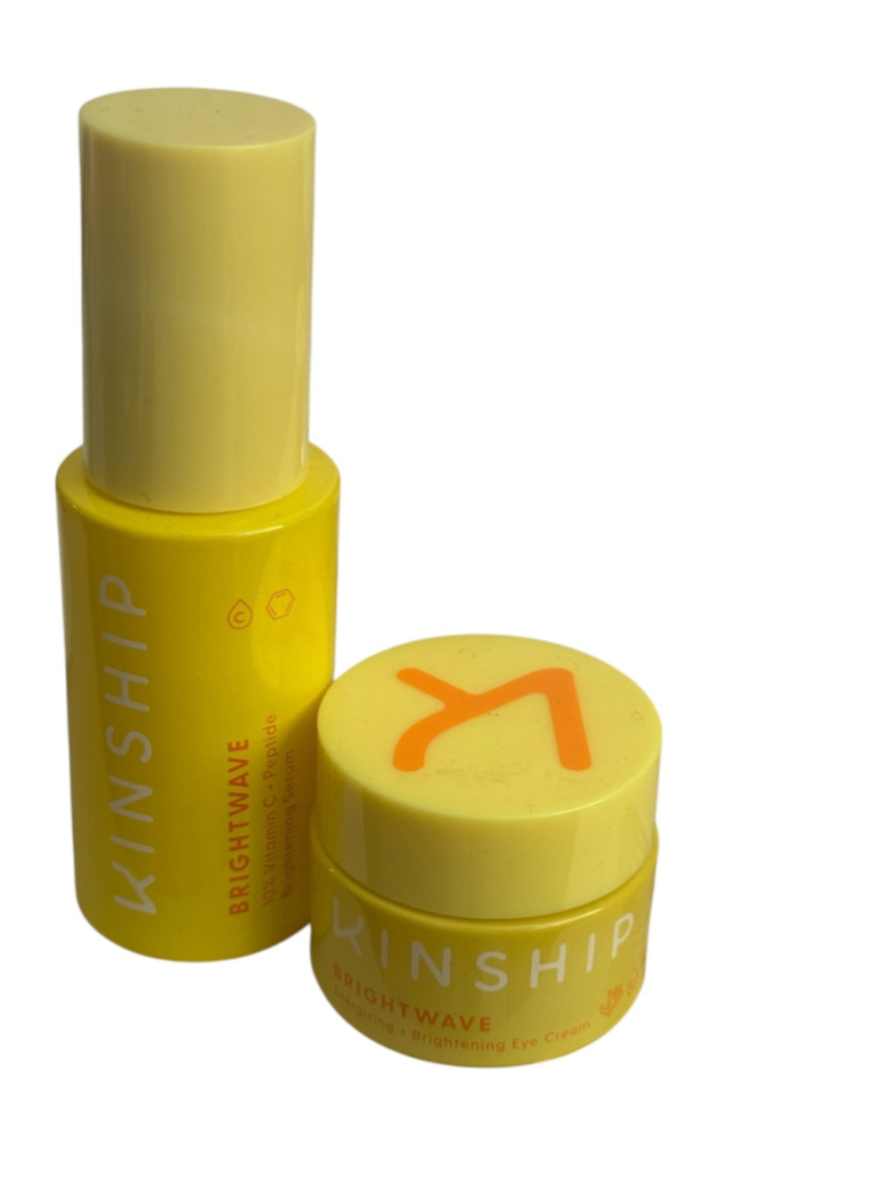 New Kinship Serum and Eye Cream Brightwave, Vitamin C Peptide 1 FL OZ / 30 mL